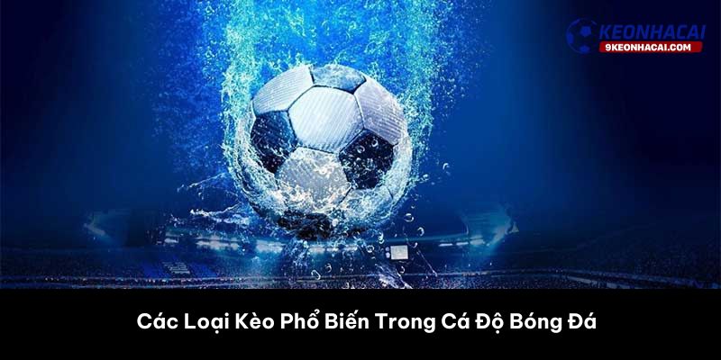 Các Loại Kèo Phổ Biến Trong Cá Độ Bóng Đá 
