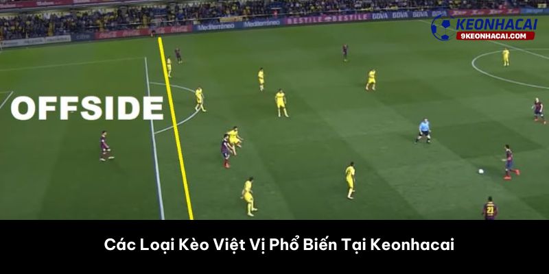 Các Loại Kèo Việt Vị Phổ Biến Tại Keonhacai 