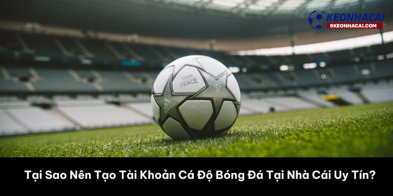 Tại Sao Nên Tạo Tài Khoản Cá Độ Bóng Đá Tại Nhà Cái Uy Tín? 