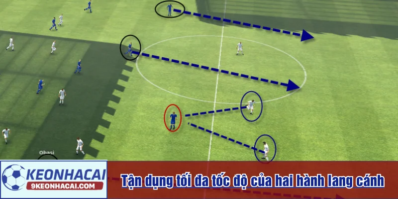 Tận dụng tối đa tốc độ của hai hành lang cánh