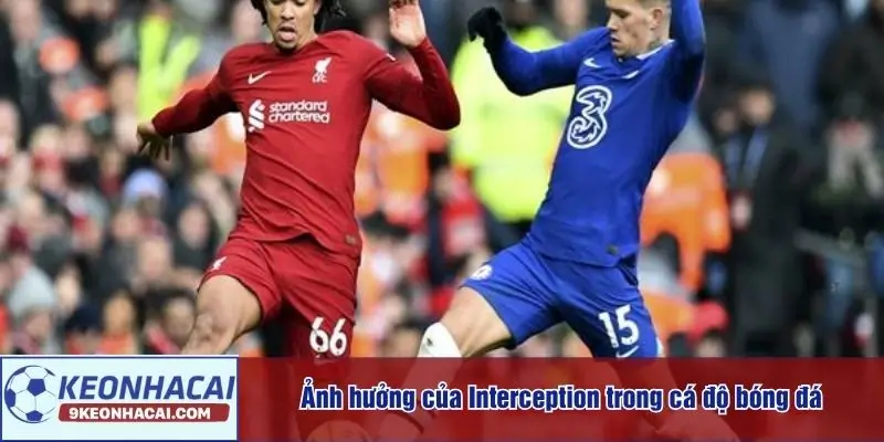 Ảnh hưởng của Interception trong cá độ bóng đá