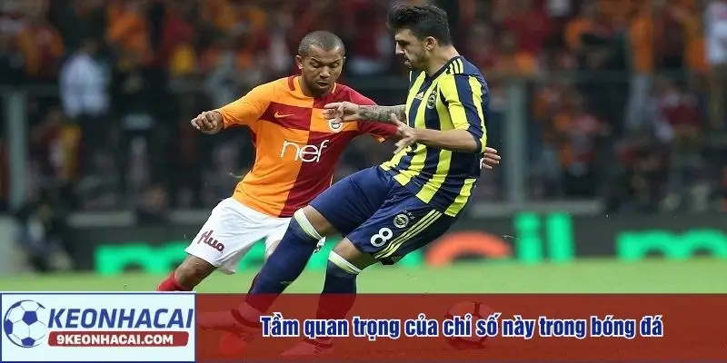 Tầm quan trọng của chỉ số này trong bóng đá